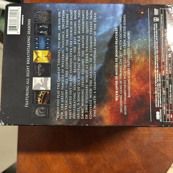 HBO Game of Thrones The Complete Series 1-8 DVD Box Set TESTED WORKS - Picture 5 of 6